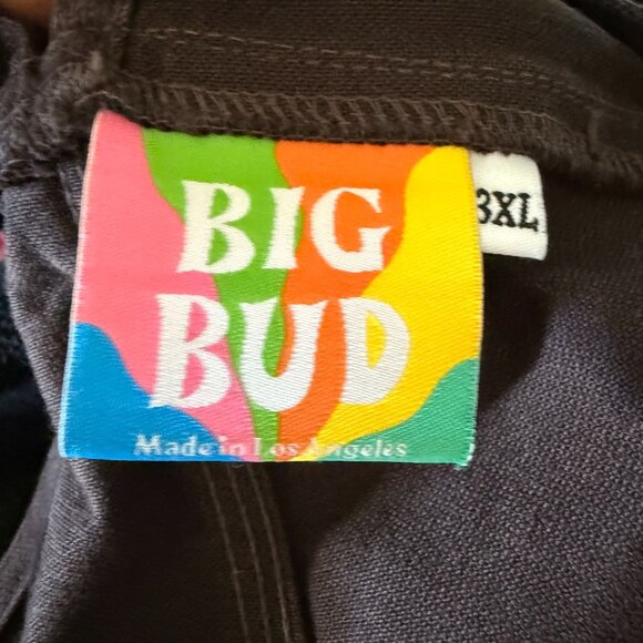 Big Bud Press 100% Cotton Artist Togs Twill Utility Overalls Women's 3XL Brown - Picture 5 of 16